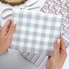 Coupon de tissu - Vichy vert d'eau - Rita's Diary | RitaRita