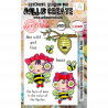 Tampon clear - A6 Stamp Set -1129 - Bee Free | Aall & Create
