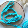 Ruban galon à pompons au mètre - Turquoise | RitaRita