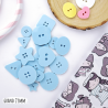 Bouton 25mm - Bleu | RitaRita