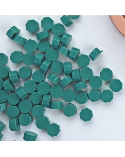 Perles de cire Vert de Jade - À l'unité - ComuniCard | RitaRita