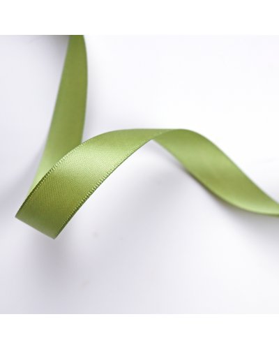 Ruban Satin au mètre 10mm - Vert Olive | RitaRita