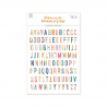 Autocollants alphabet puffy - Summer Memories de Steffi Ried | Lora Bailora