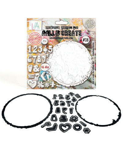 Aall&Create - Die-Cutting Die Set #38 - Counting Circles