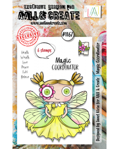 Aall&Create - Tampon clear - A7 Stamp Set #1167 - Magic Coordinator