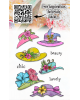 Aall&Create - Tampon clear - A6 Stamp Set #1169 - Elegant Hats