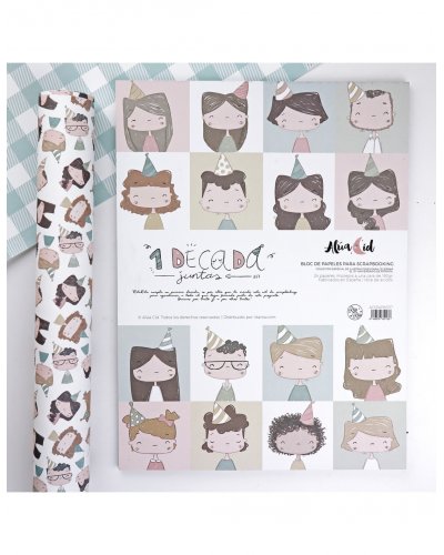 RitaRita - Bloc papiers 23x30cm - Illustrations - 1Década