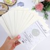 Lot 12 enveloppes C6 - Ivoire vergé - ComuniCard | Alúa Cid