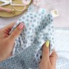 Coupon de tissu - Bleuets - Solosiescontigo | Alúa Cid