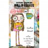 Tampon clear - A7 Stamp Set -817 - Coffee Break | Aall & Create