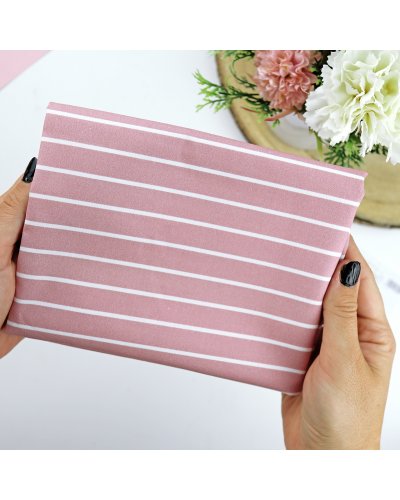 RitaRita - Coupon de tissu - Rayures d'été - Ohana en la playa