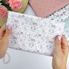 Coupon de tissu - Pot pourri rose - Menos es Nada | Alúa Cid