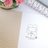 Papier laminé 32x45 - Un café et c'est parti! - Menos es Nada | Alúa Cid