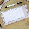 Bloc notes DL - Planificateur hebdomadaire - Vichy - Menos es nada | Alúa Cid
