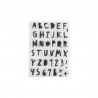 Tampon clear A6 - ABC - Little M | Lora Bailora