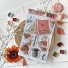 Tampon clear A6 - Les campeurs - Peace and Love | Chou & Flowers