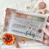 Tampon clear A7 - Pensées colorées - Peace and Love | Chou & Flowers