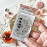 Tampon clear A8 - Fond grunge - Peace and Love | Chou & Flowers