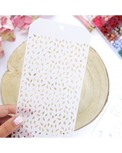 Pochoir - Pétales - Ohana en la playa | Alúa Cid