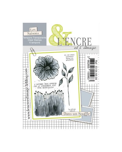 L'encre & l'image - Tampon clear - Dans un souffle