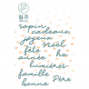 Dies - Mots festifs - Merry Little Christmas | Ha.Pi Little Fox