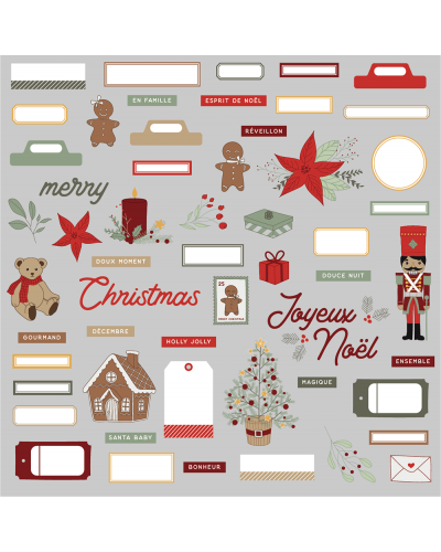 Die-cuts - Merry Little Christmas | Ha.Pi Little Fox