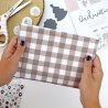 Coupon de tissu - Vichy - Dadivan | Alúa Cid