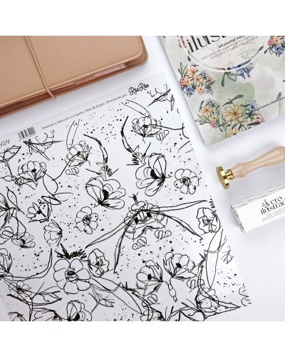Vero Ilustrada - Feuille d'acétate - Art Journal Vol.2