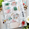 Tampon clear A4 - Théière féérique - It's always tea time | Chou & Flowers