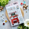 Tampon clear A6 - Bus party - It's always tea time | Chou & Flowers