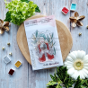 Tampon clear A7 - Winter girl - It's always tea time | Chou & Flowers