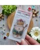 Chou & Flowers - Tampon clear A8 - Doudou nutcracker - It's always tea time