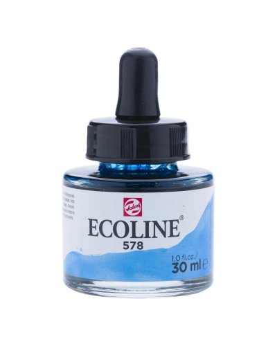 Talens - Ecoline Aquarelle Liquide - Bleu Ciel 578