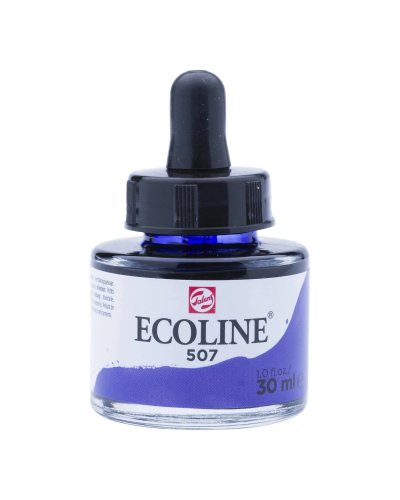 Talens - Ecoline Aquarelle Liquide - Violet Outremer 507