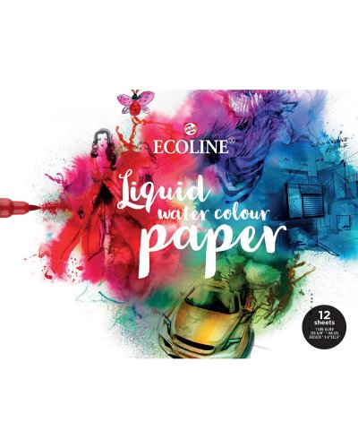 Ecoline - Bloc papier 24x32cm 290g/m2 de Royal Talens