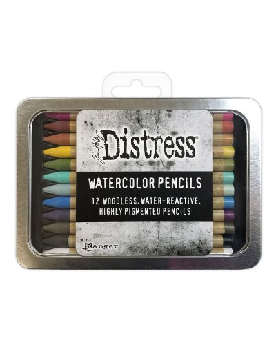 Tim Holtz Distress Watercolor Pencils - Set 1