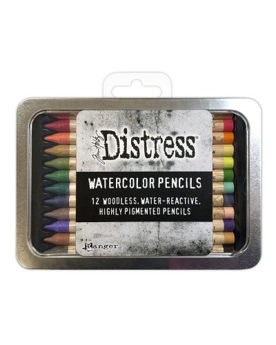 Tim Holtz Distress Watercolor Pencils - Set 4