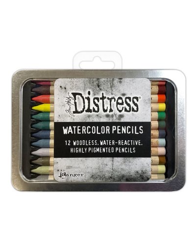 Tim Holtz Distress Watercolor Pencils - Set 5