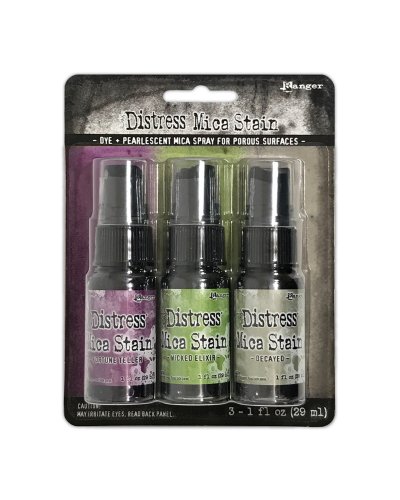 Tim Holtz - Distress Mica Stain - Halloween set#4