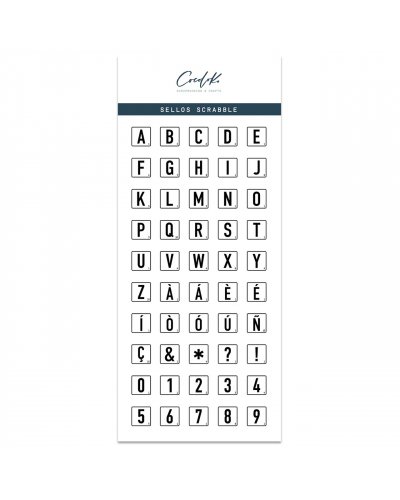 Tampon clear DL - Scrabble - Basics | Cocoloko