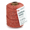 Cotton Lurex - Brique