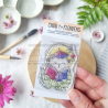 Tampon clear A8 - Doudou zen - Vibrations | Chou & Flowers
