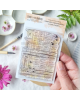 Chou & Flowers - Tampon clear - Fond colours - Vibrations