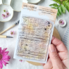 Tampon clear A7 - Fonds colours - Vibrations | Chou & Flowers