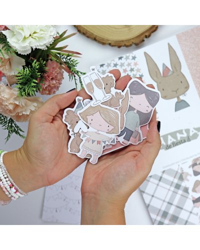 Alúa Cid - Die-cuts - Ohana de fiesta