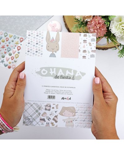 Bloc papiers 15x20 - Ohana de fiesta | Alúa Cid