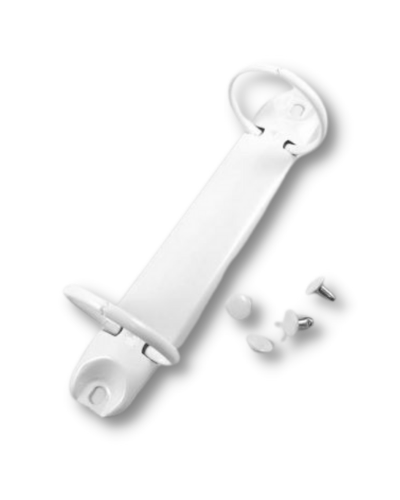 Mécanisme de classeur 2 anneaux Ø32mm - Blanc
