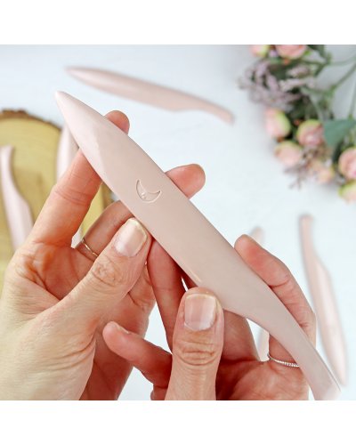 Alúa Cid - Plioir en résine - Rose Ballerine