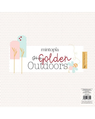 Mintopía - Kit Papiers 30x30 - Faux unis - Outdoors de Pile Sallent