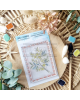 Chou & Flowers - Tampon clear - Mimosa - Rêve Azur